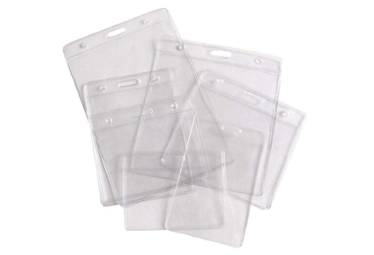 Plastic wallets various